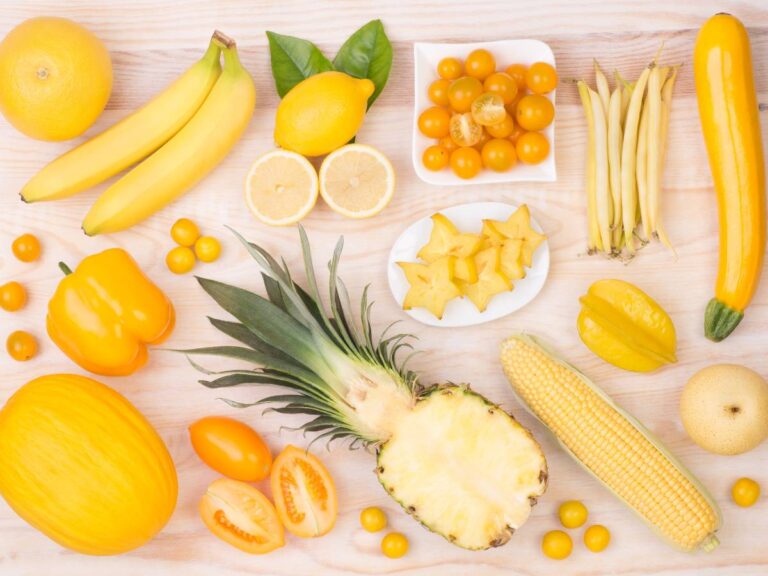 żółte warzywa i owoce. Obrazek w artykule Żółte warzywa. Lista najlepszych i najzdrowszych żółtych warzyw